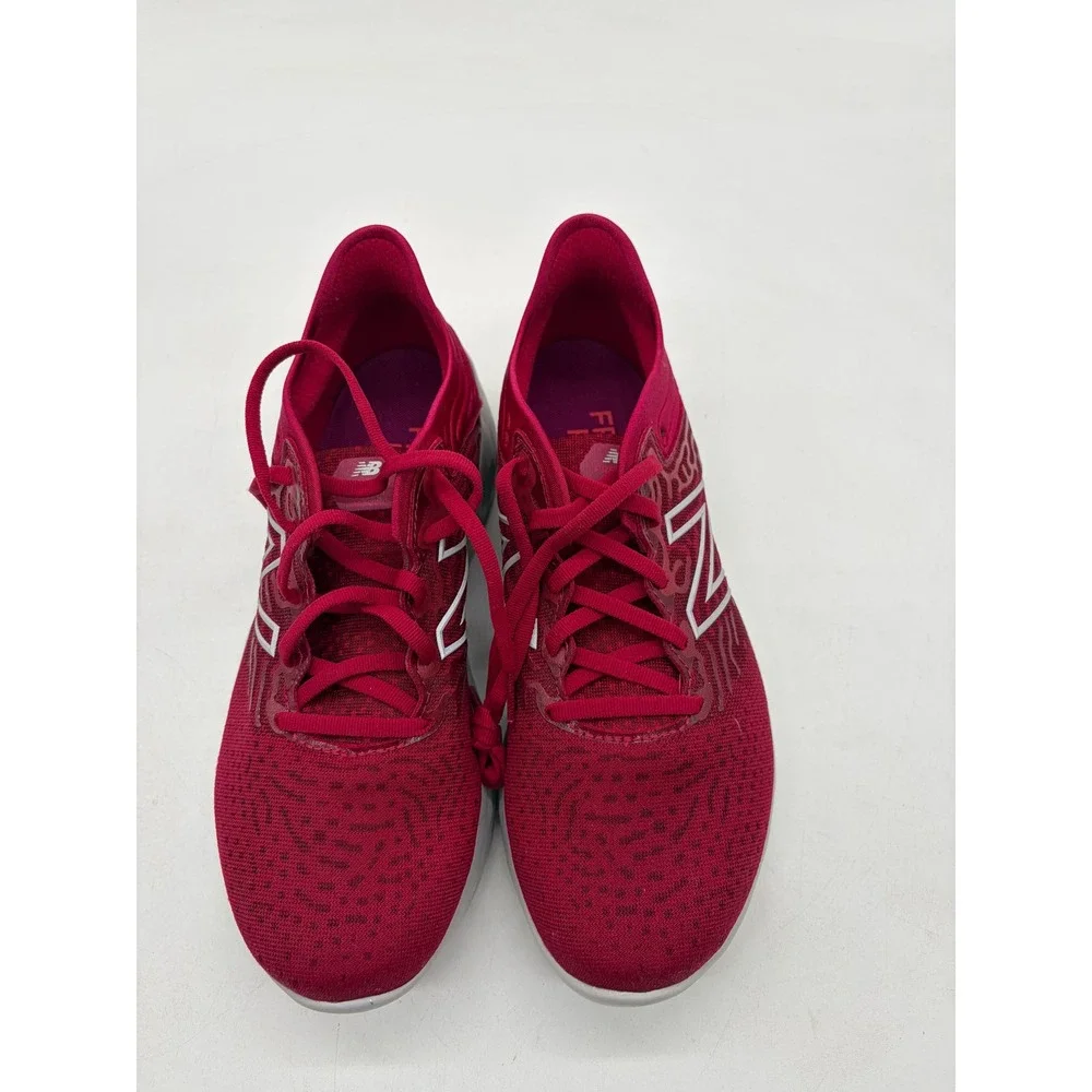 New Balance Fresh Foam Beacon v3 Red Running Shoes New Mens 7.5Womens 9 MBECNRW3